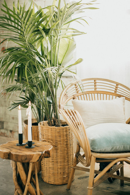 Tropical party decor