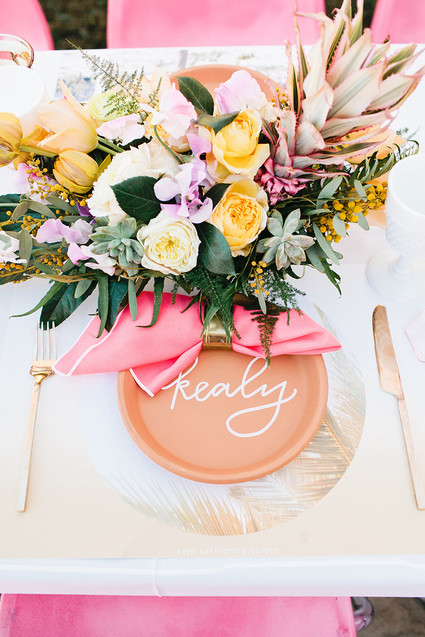 Tropical bridal shower