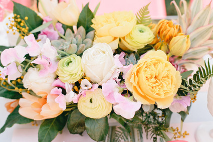 Tropical bridal shower