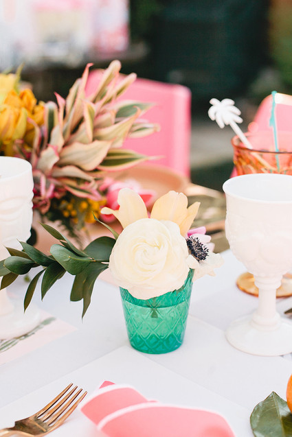 Tropical bridal shower