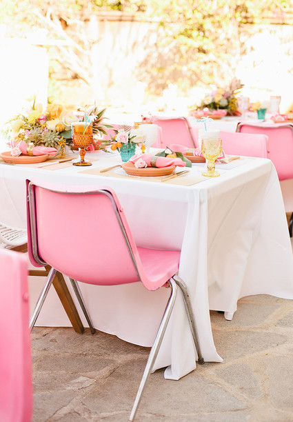 Tropical bridal shower