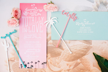 Tropical bridal shower
