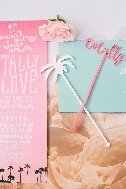 Tropical bridal shower