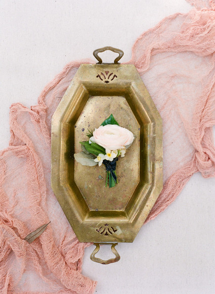 Rose boutonniere