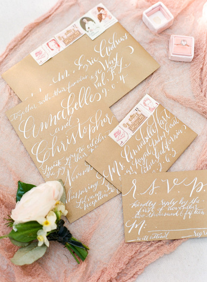 White calligraphy invites Inspiration