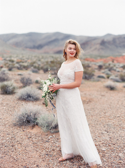 Desert and indigo wedding inspiration Inspiration