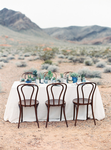 Desert wedding inspiration