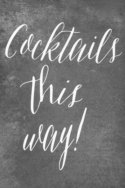 Cocktail signs Inspiration