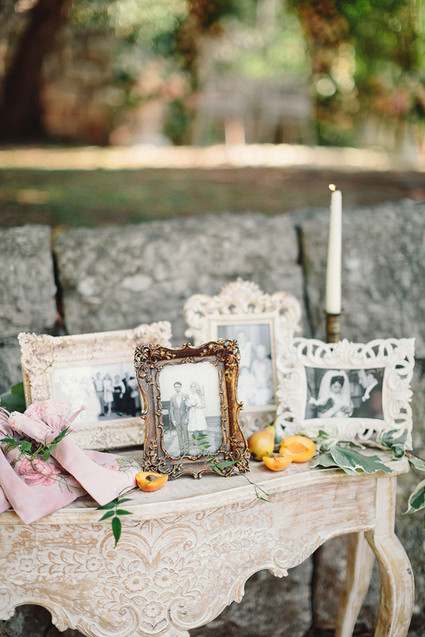 Intimate European garden wedding