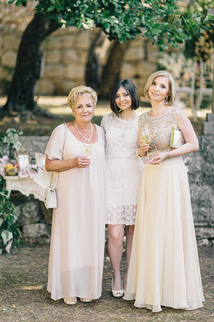 Intimate European garden wedding