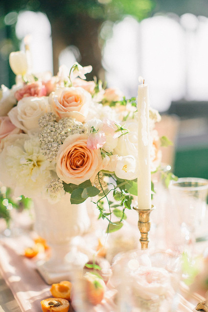 Intimate European garden wedding