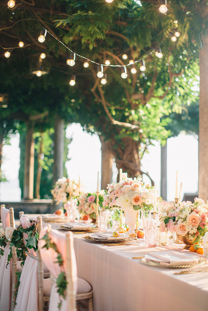 Intimate European garden wedding