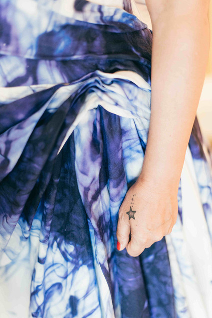 Custom wedding dress