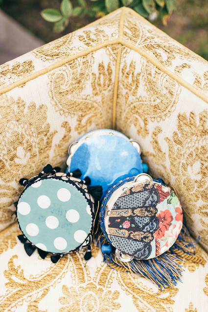 Colorful eclectic Italian wedding