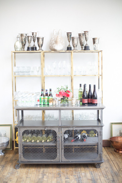 Elegant pink 1st birthday party