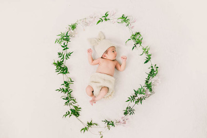 Baby girl newborn photos