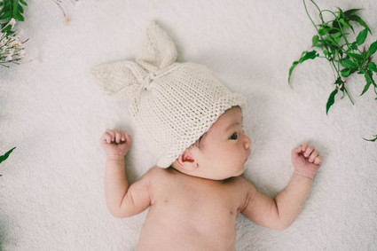 Baby girl newborn photos