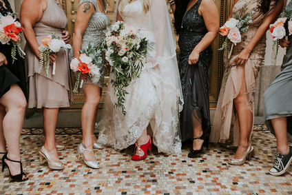 Old Hollywood inspired wedding