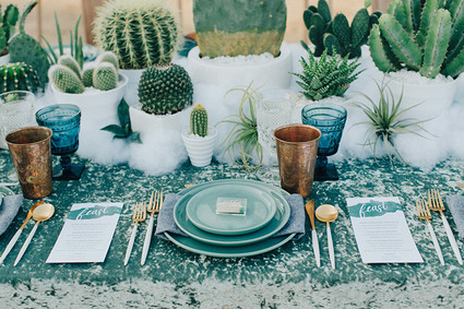 Desert wedding idea