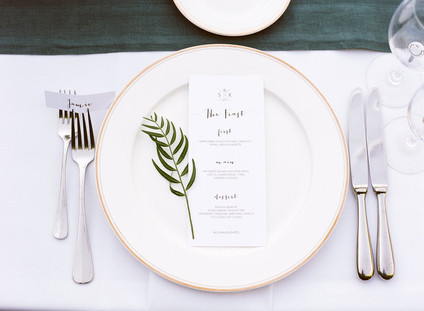 Classic modern tablescape