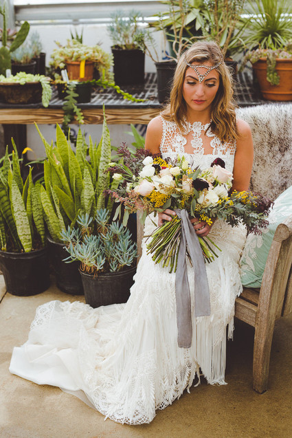 Greenhouse wedding inspiration