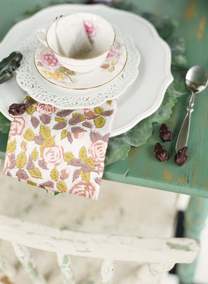 Spring tea party for little girls