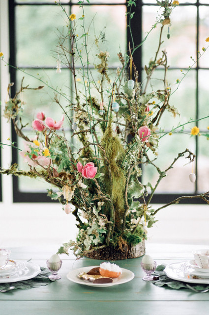 Spring tea party for little girls