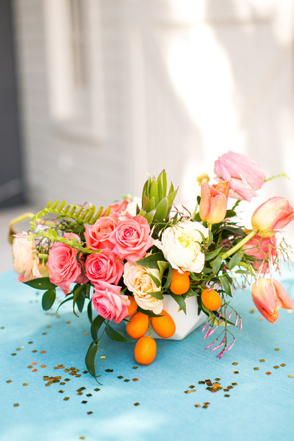 Modern, colorful Bat Mitzvah at the Lombardi House Inspiration
