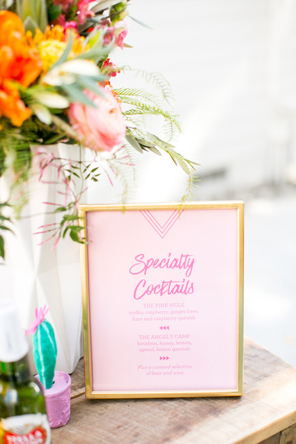 Modern, colorful Bat Mitzvah at the Lombardi House Inspiration