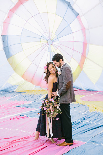 Hot air balloon anniversary