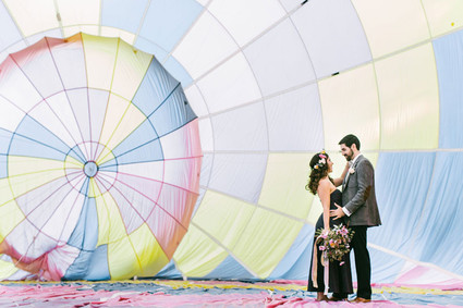 Hot air balloon anniversary