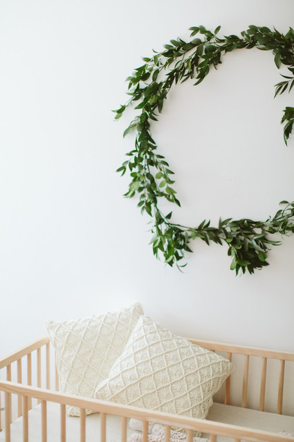 natural bohemian nursery Inspiration