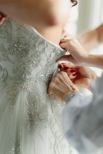 Monique Lhuillier wedding gown