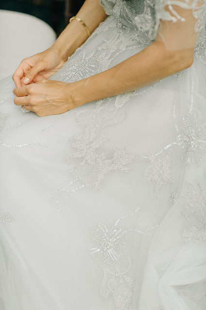 Monique Lhuillier wedding gown