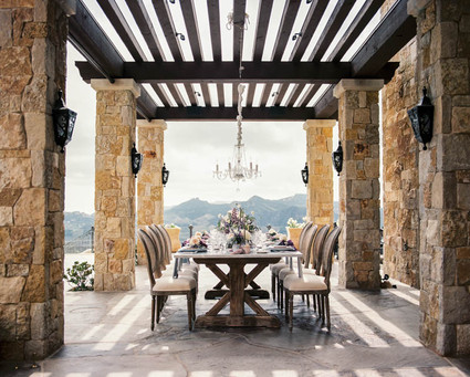 Romantic Malibu Rocky Oaks wedding inspiration