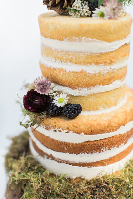 naked layer cake