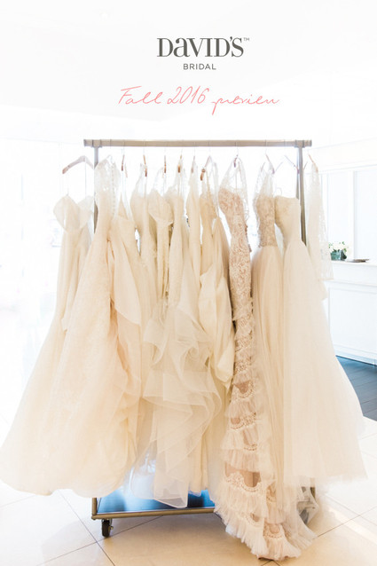 David's Bridal Fall 2016 preview collection Inspiration