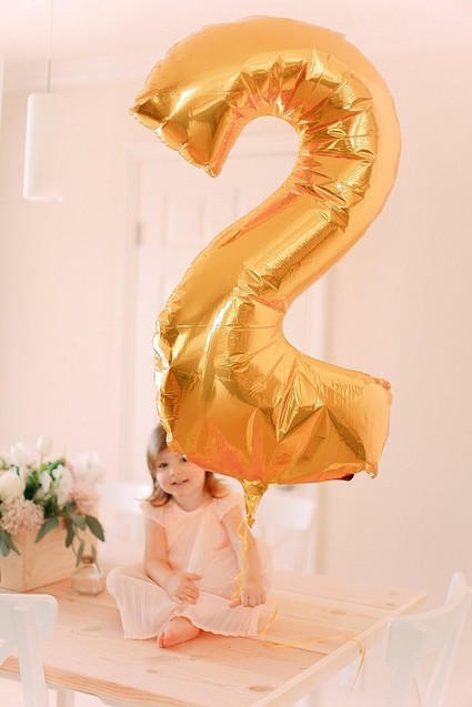 Blush 2nd birthday shoot Inspiration