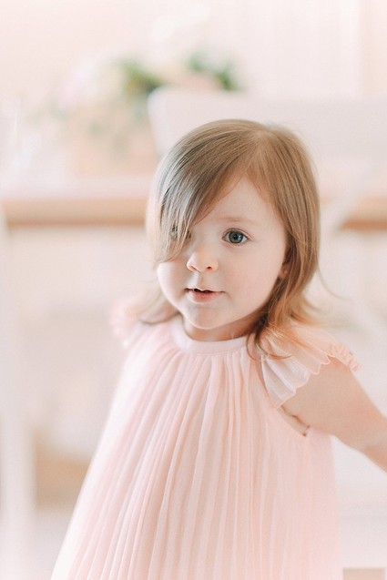 Blush 2nd birthday shoot