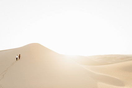 Desert engagement shoot at Algodones Sand Dunes