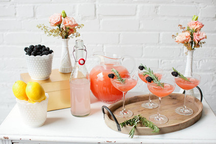 Parisian brunch wedding inspiration Inspiration