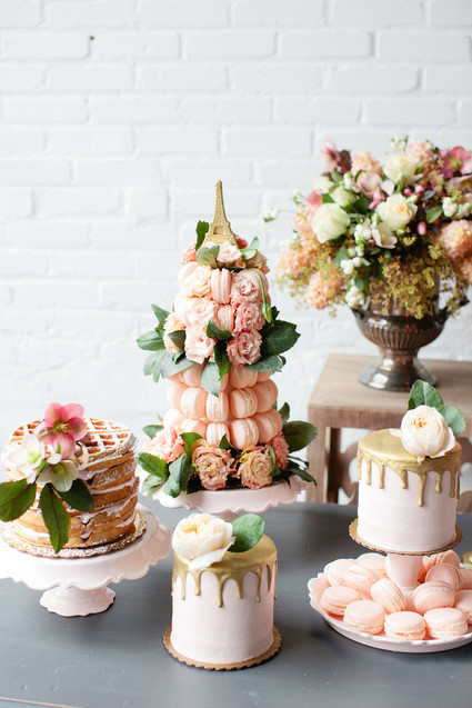 Parisian brunch wedding inspiration Inspiration