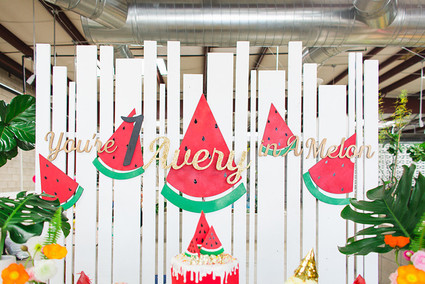 Watermelon 1st birthday party ideas