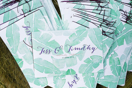 Palm pattered programs Inspiration