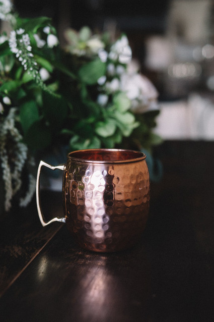 Green and copper wedding inspiration