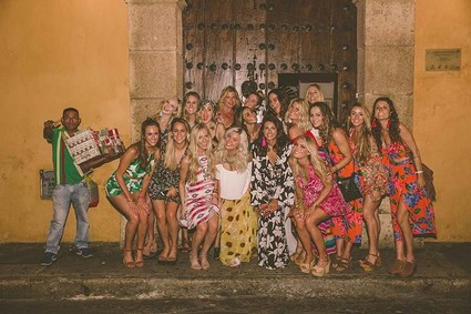 Show Me Your Mumu bachelorette party in Colombia