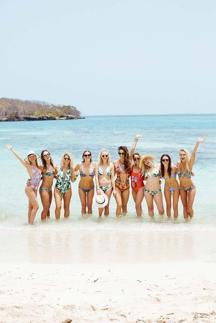 Show Me Your Mumu bachelorette party in Colombia