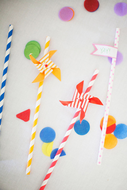 Colorful first birthday ideas