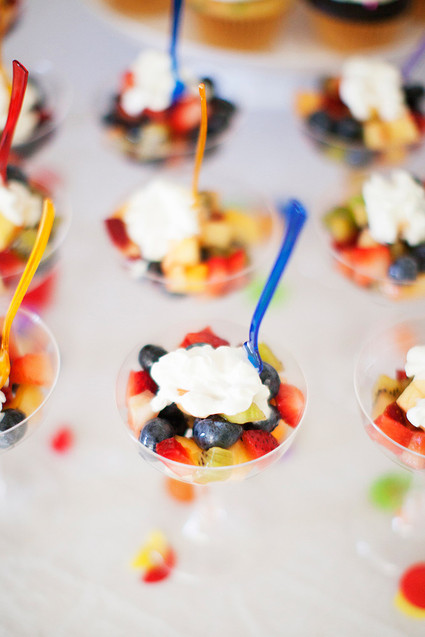 Colorful first birthday ideas