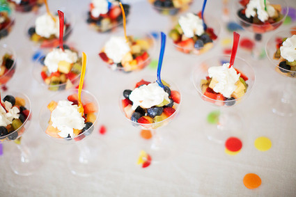 Colorful first birthday ideas